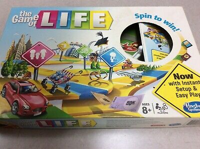 HASBRO GAMING The Game of Life Board Game for Families and Kids Ages 9 and  Up, Game for 2-4 Players Strategy & War Games Board Game - The Game of Life  Board