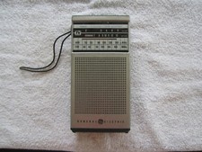 VNTG General Electric GE 7-2934A AM FM TV Weather RADIO - NoBatteryCover - WORKS