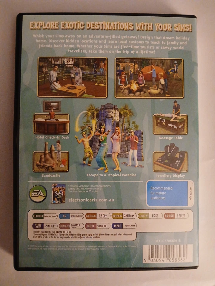 The Sims 2 Bon Voyage Expansion Pack - PC - Image 2 of 4