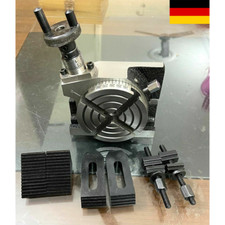 NEU Teilapparat Rundtisch &Oslash; 80 mm horizontal/ vertikal mit Spannpratzen  Satz