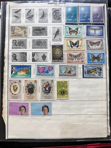 S.Wales,E.Africa,Falk Isl.Fiji,Pitcairn Isl.Niue,Norfolk Isl.N. Boreno Stamps - 第 8/9 張圖片