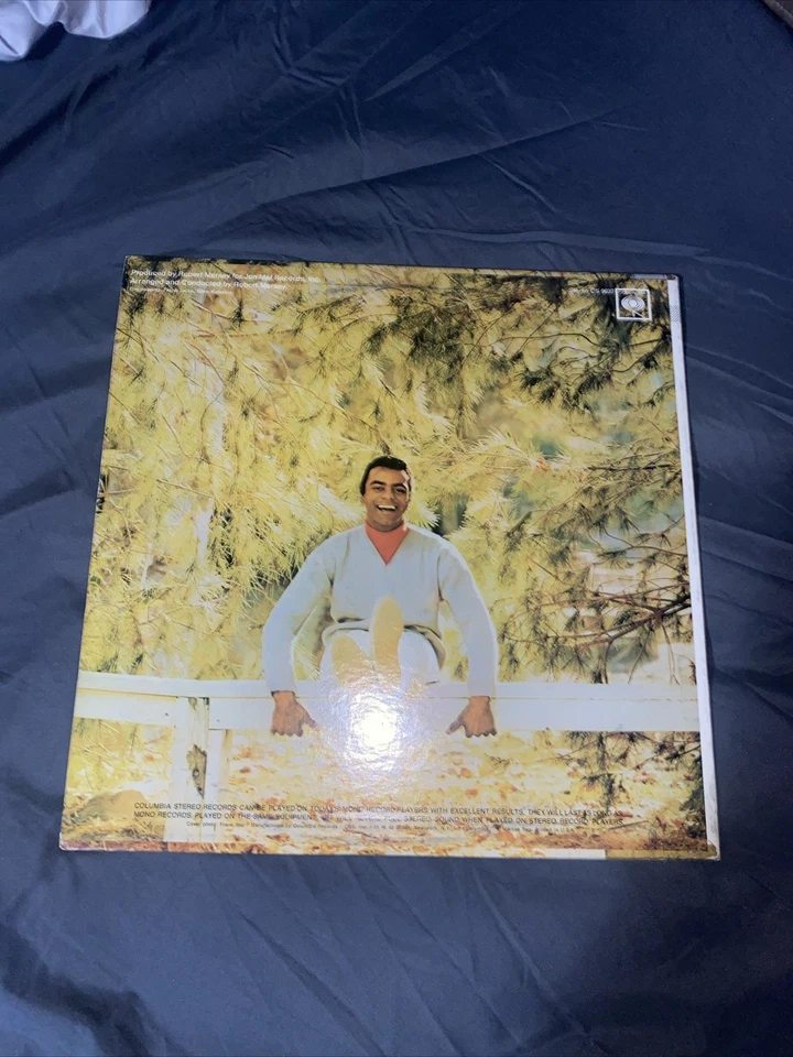 Johnny Mathis - Love Is Blue (Vinyl LP, 1968) - Columbia Stereo Records - Image 2 of 3