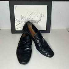 Gucci Black Leather Loafers Men’s Size 42 E