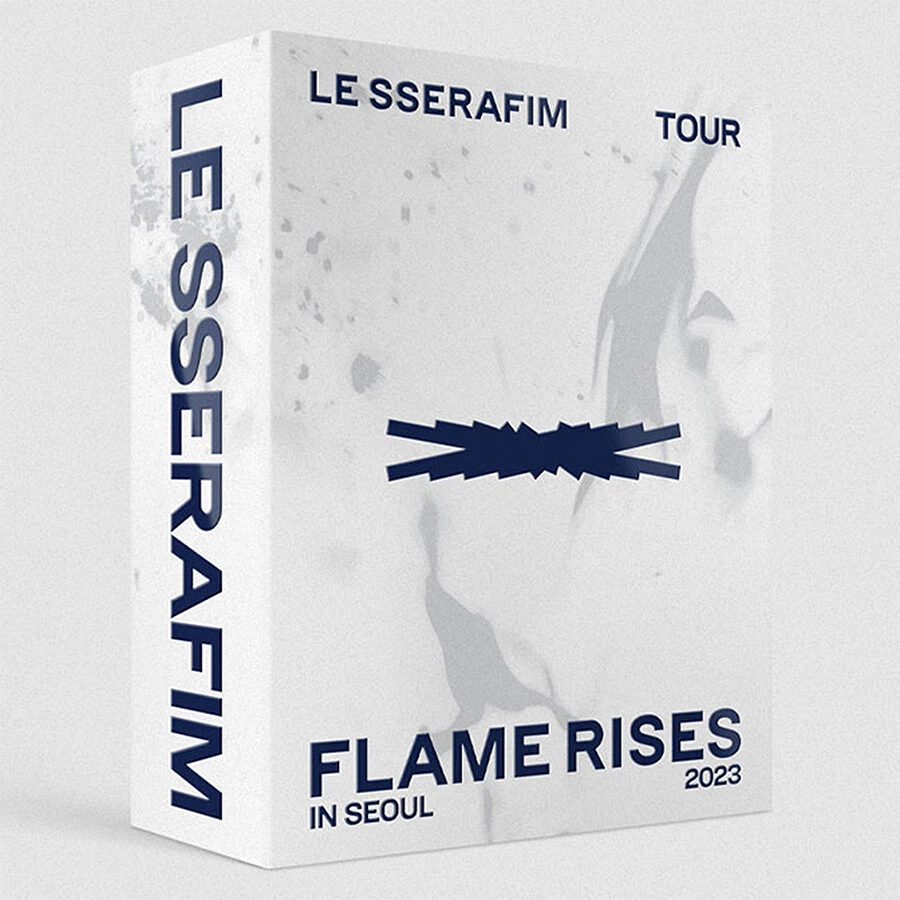 LE SSERAFIM 2023 TOUR FLAME RISES IN SEOUL/Book+5Poster+10Card