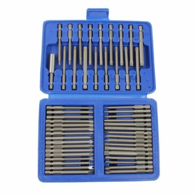 Bitbox Sicherheitsschrauben lang Bit Satz Set Innen Torx Sechskant Vielzahn XZN