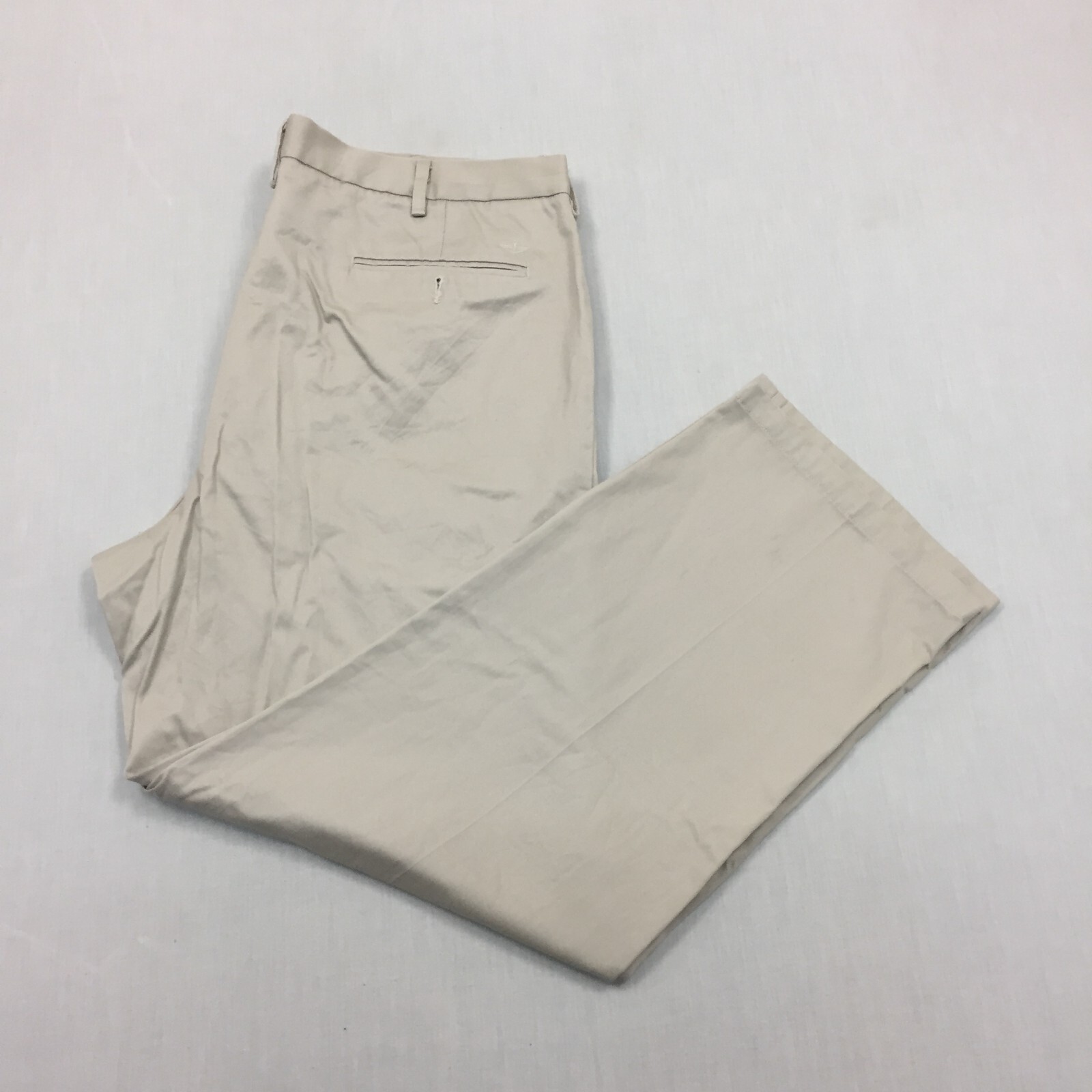 Dockers Chino Trousers Cotton Pants Straight Fit Mens Size 42W 30L Beige