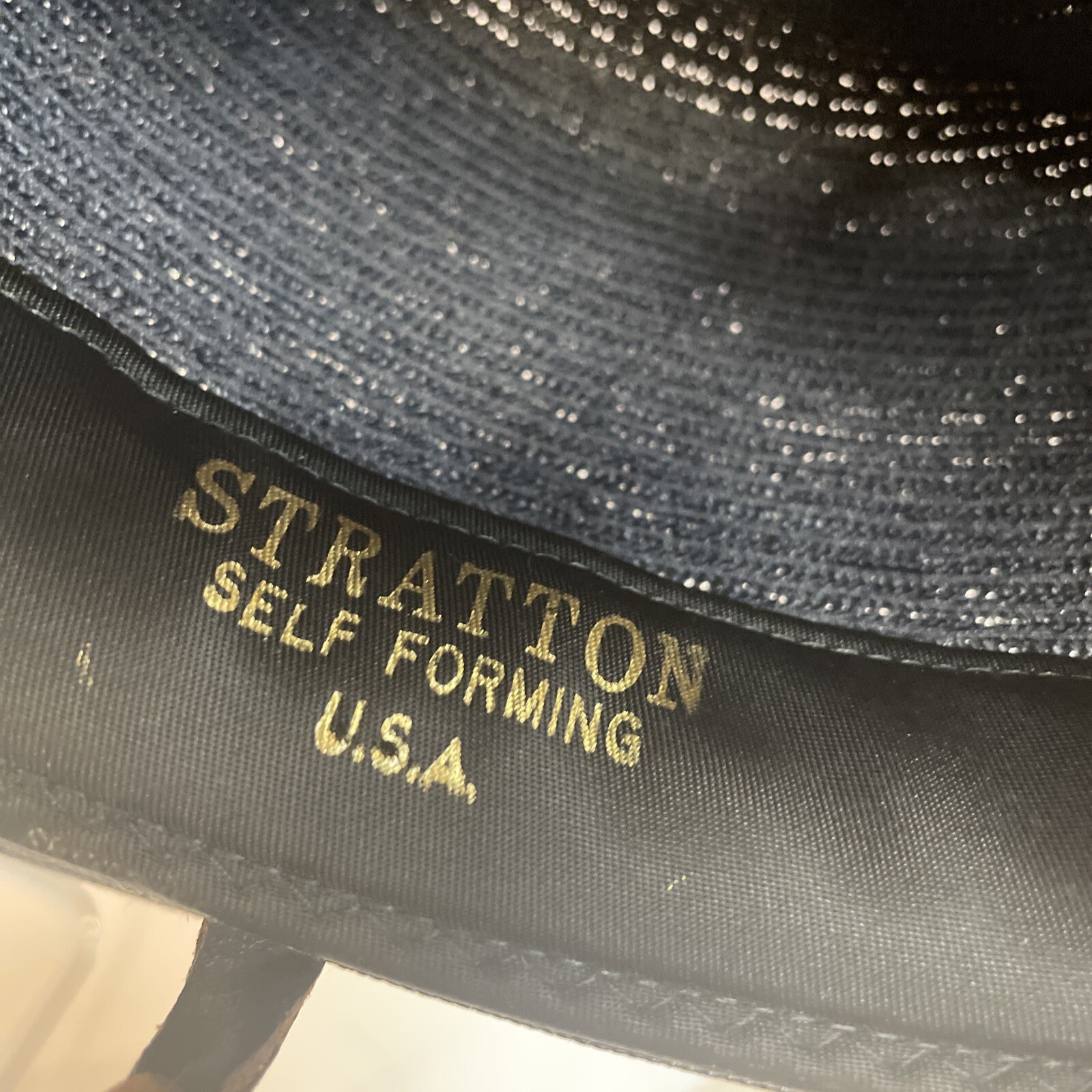 stratton-self-forming-hat-trooper-style-size-6-5-6-blue-ebay