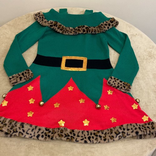 Christmas Sweater Dress Size 