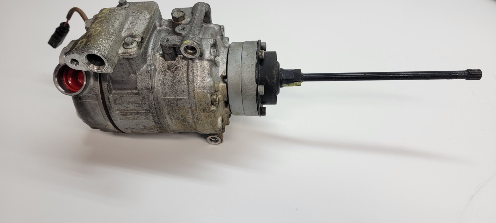 LAMBORGHINI GALLARDO AC COMPRESSOR PUMP UNIT + SHAFT OEM 4E0260805AS 07L260095B
