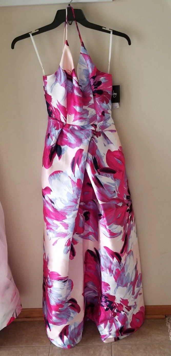 VALENTINO Maxi abito da donna taglia 3 scollo a V scollo a V ballo ballo festa cocktail abito da sposa