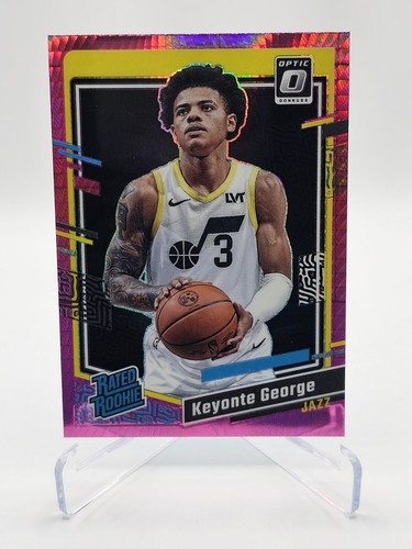 Keyonte George [Hyper Pink] #223 2023 Panini Donruss Optic card