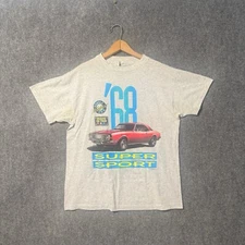 Sun Sportswear T-Shirt Men’s Large Single Stitch 68 Super Sport Vintage Y2K