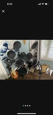 Alesis 8 Pcs Nitro Electronic Drum Set with Kick Pedal(Barely Used)