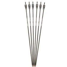 28" SP500 Fiberglass Arrow Black &White 7.8mm for Recurve/Compound Bows Archery