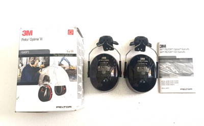 LOT OF 13 PC 3M PELTOR optime III H540P3 hard hat helmet ear muff  free delivery
