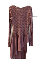 WEISSMAN Dance Costume Lace Georgette Wrap Dress D9248 Balera MA