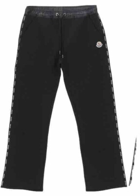 MONCLER Logo Trim Track Pants Size 12 (M) Brand New Genuine RRP£470 #S2