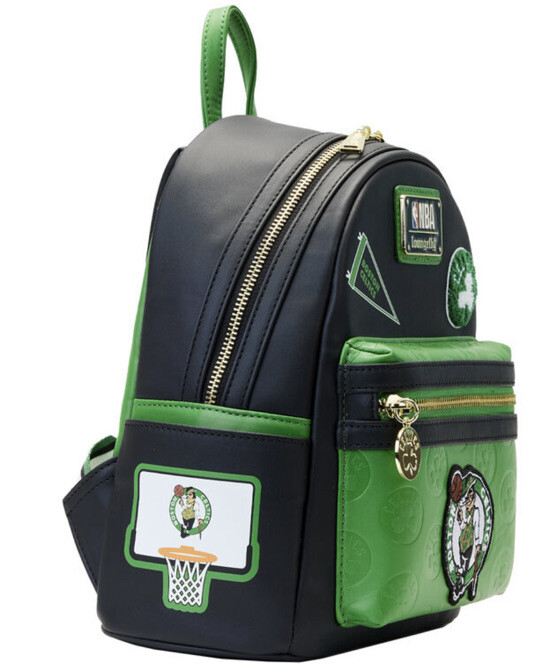 【Lounge Fly】NBA Boston Celtics Patch Icons Mini Backpack NBA Boston Celtics Patch Icons Mini Backpack