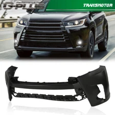 Front Bumper Cover Assembly Fit For 2017 2018 2019 Toyota Highlander  TO1000427
