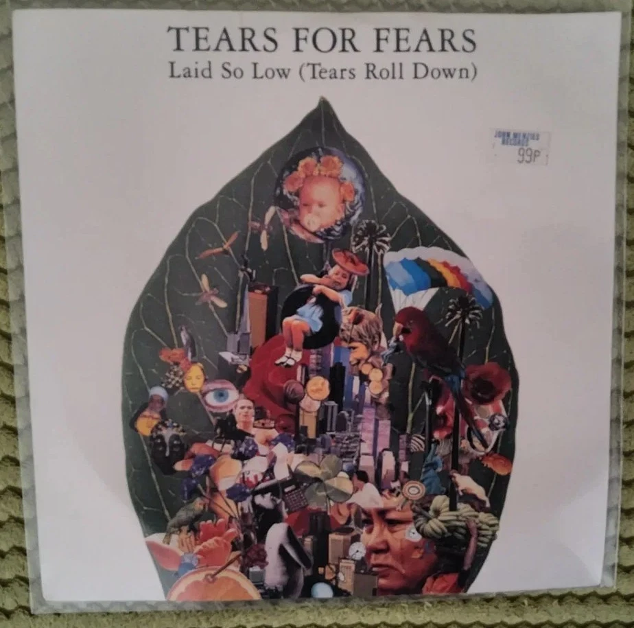 Tears For Fears – Laid So Low (Tears Roll Down) 1982 7" single vinyl record - Image 2 of 4