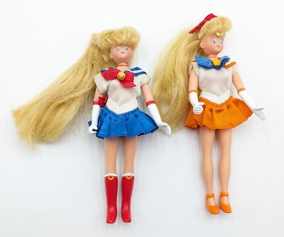 Irwin Sailor Moon Dolls 2000 Lot 6'' Mars Mercury Venus I2
