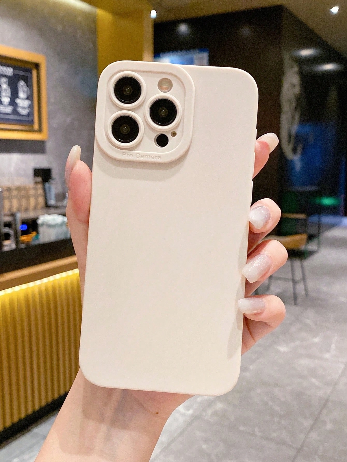 Solid Color Phone Case, Simple Phone Case, Camera Lens Full Coverage Protection