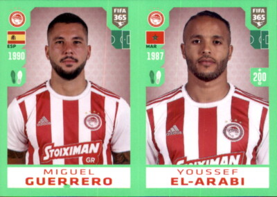 Panini Fifa 365 2020 Sticker 217 - Miguel Angel Guerrero - Youssef El-Arabi
