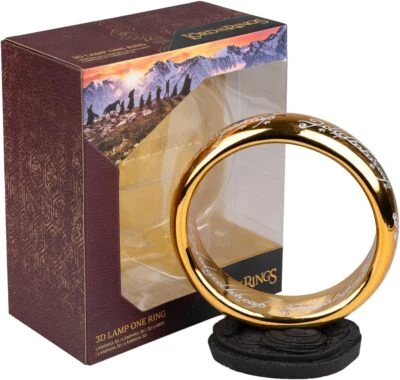 ERIC OFFICIAL LORD OF THE RINGS THE ONE RING USB LED MOOD LIGHT DESK TABLE LAMP ERIK