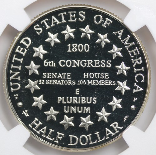 2001-P Capitol Visitor Center Modern Commemorative 50C PF 69 Ultra Cameo NGC - Picture 4 of 4