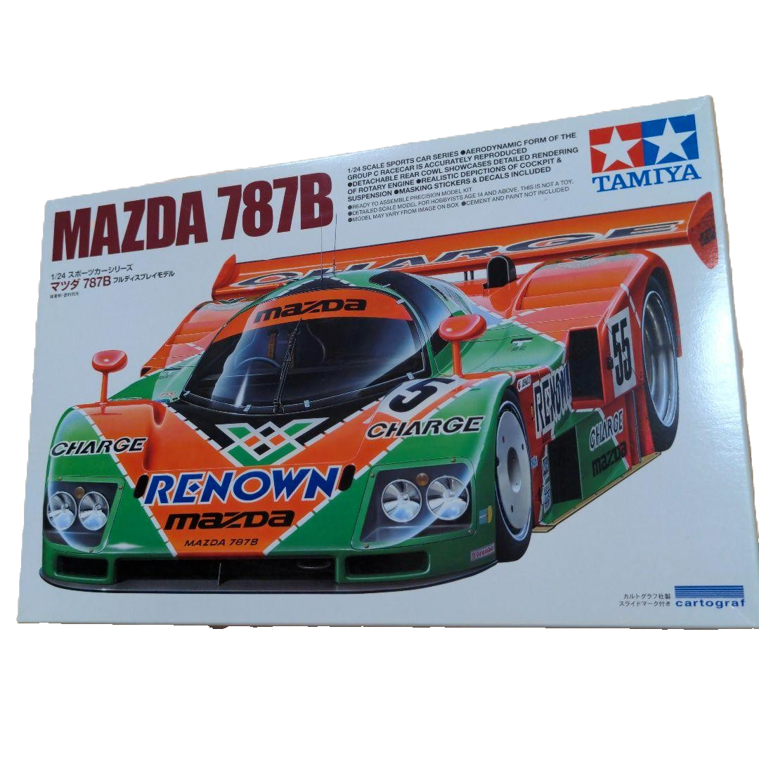 自動車 TAMIYA MAZDA 787B 1/24 Tamiya 1:24 MAZDA 787B #55 Sports Car Series Item 352
