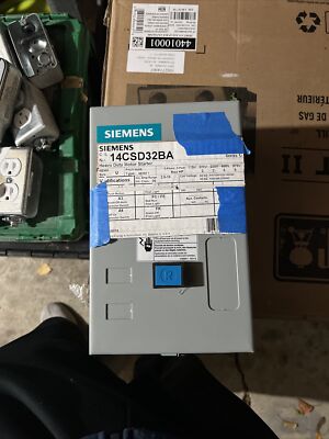 Siemens 14fsh32ba53 Heavy Duty Motor Starter