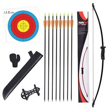 Archery Bow and Arrow Set Compound Kit Target Practice Hunting Shooting for Kids