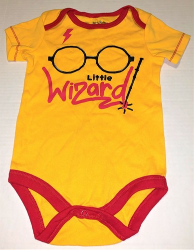Harry Potter Little Wizard Baby Toddler Bodysuit New! 18 Months