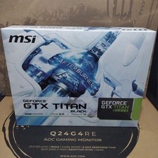 MSI GeForce GTX TITAN BLACK - Box & Packaging Only