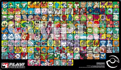 Pokemon Professor Playmat Gen UNOVA GEN 5 TCG CUSTOM Program - Bild 1 von 2
