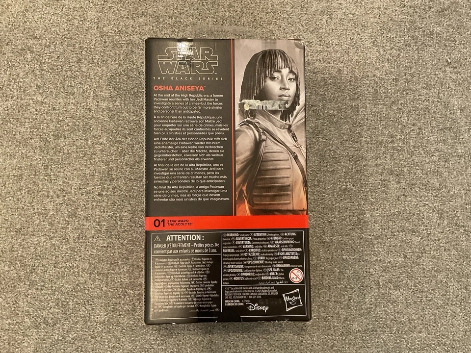 Star Wars Black Series The Acolyte Osha Aniseya 2023 6" Action Figure New - Image 3 of 4
