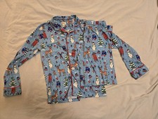 Hatley Holiday Pajama Set Blue