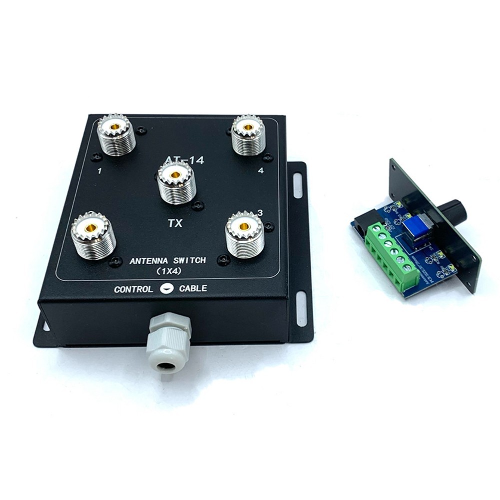 Remote Control Antenna Switch for 4 Inputs and 1 Output with 500W Power Rating
