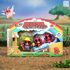 SDCC 2025 Mattel Fisher-Price Little People Collector Deadpool Set Exclusive