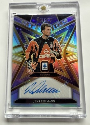 2025-26 Panini Select Jens Lehmann Signatures Auto Milan Germany Arsenal Legend