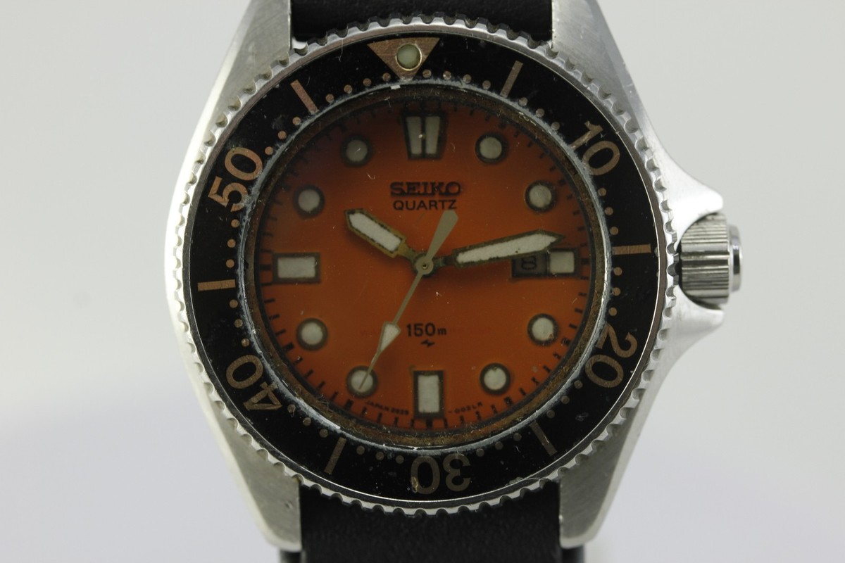 SEIKO 2625-0010 Mini Diver Quartz 150m Vintage 1981 Women's Watch