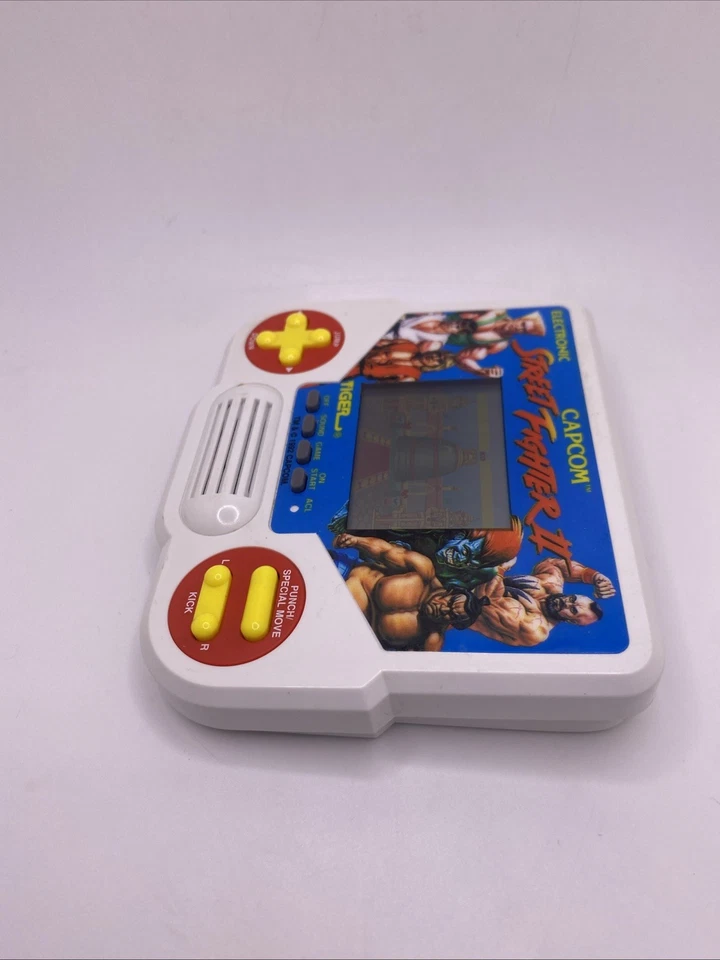 Street Fighter II Tiger Juego Portátil 1992 Electrónica Capcom Probado Foto 4 de 4