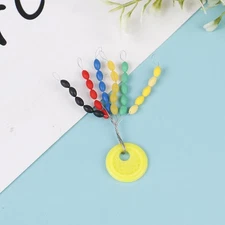 Rubber Float Stops Space Beans Oval Stopper Connector Line Buoys Fishing Fl=t=