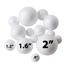 240 Pack Foam Balls -Craft Balls DIY Home, School Craft Project -240 Bulk Foa...
