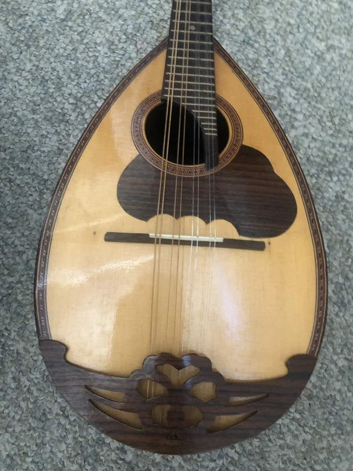 Suzuki Mandolin with case Violin Japan vintage String Wood Nice Piece - Image 2 of 4