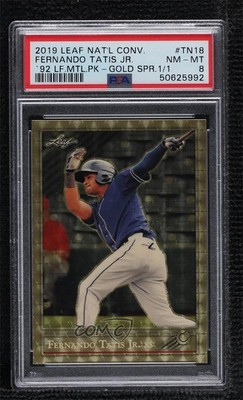 2019 Leaf National Convention 1/1 Fernando Tatis Jr #TN-18 Rookie RC 0y8e