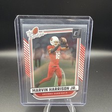 2024 Panini Clearly Donruss - #5 Marvin Harrison Jr. The Rookies Arizona 
