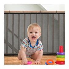 Gulissa Stair Netting Child Safety Net Baby Gate For Stairs No Drilling