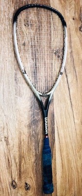 Wilson Hammer Titanium Squashschläger leichter Carbonfaser Graphitrahmen