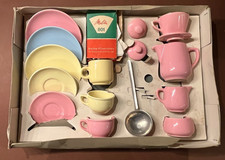 Alt Kaffee Porzellan Melitta Filter Kinder Set gebraucht Sammlerstück Kart defek